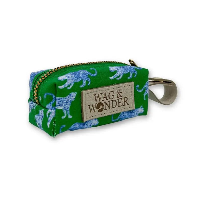 Leopard Parade Waste Bag Holder BearwoodEssentials-Elevated Pet Feeders