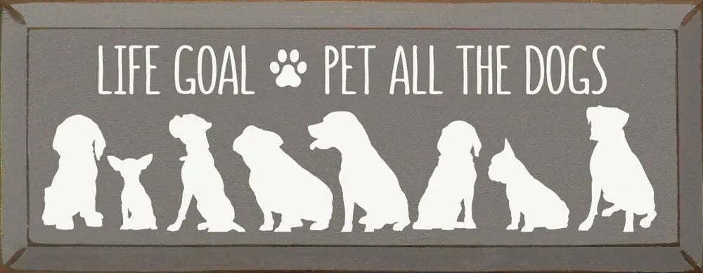 Life Goal Pet All The Dogs BearwoodEssentials-Elevated Pet Feeders