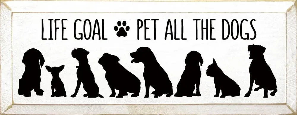 Life Goal Pet All The Dogs BearwoodEssentials-Elevated Pet Feeders