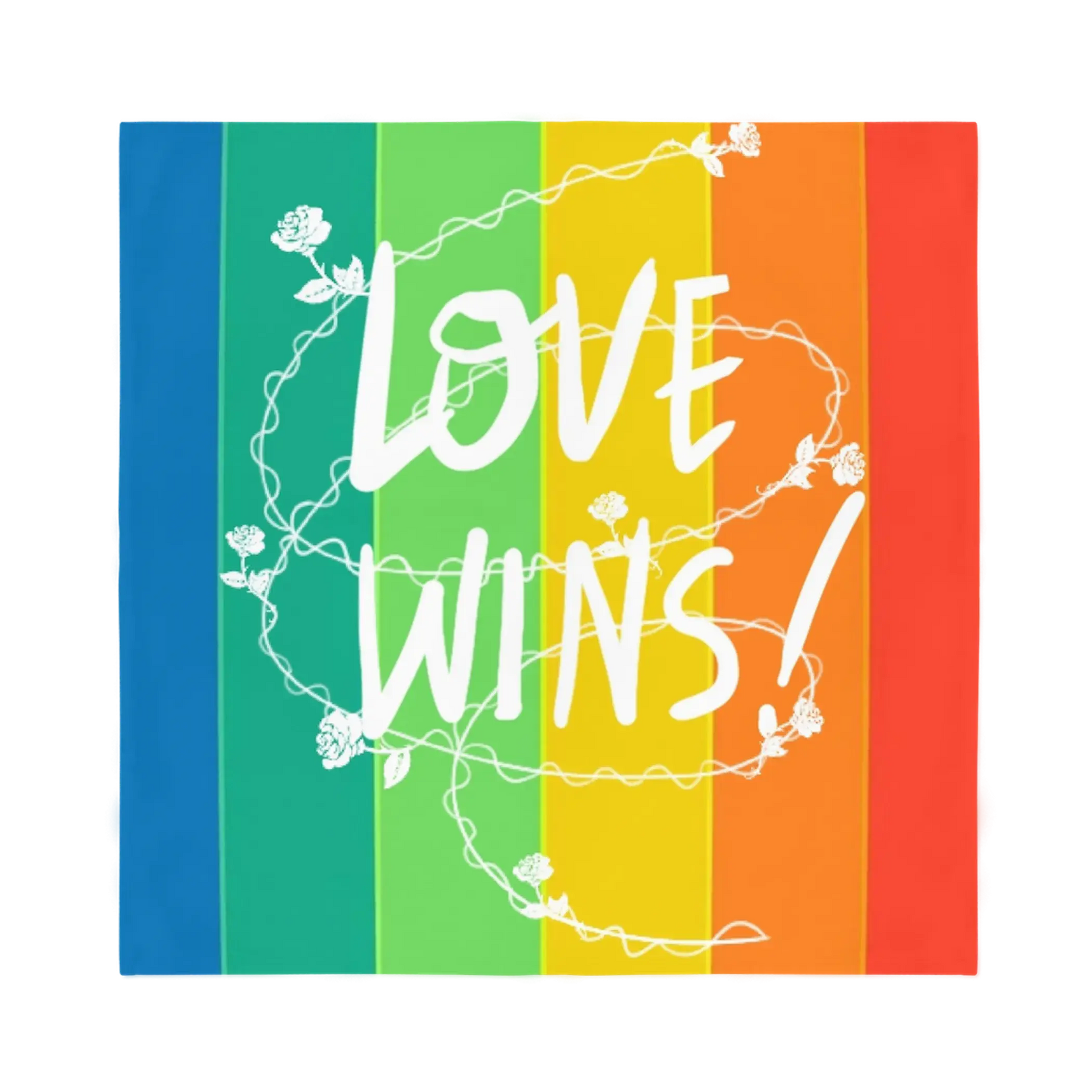 Love Wins Sublimation Bandana IAKAM