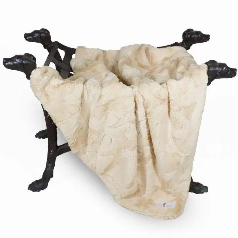 Luxe Dog Blanket BearwoodEssentials-Elevated Pet Feeders