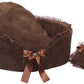 Luxurious Sofa Style Round Dog Bed BearwoodEssentials-Elevated Pet Feeders