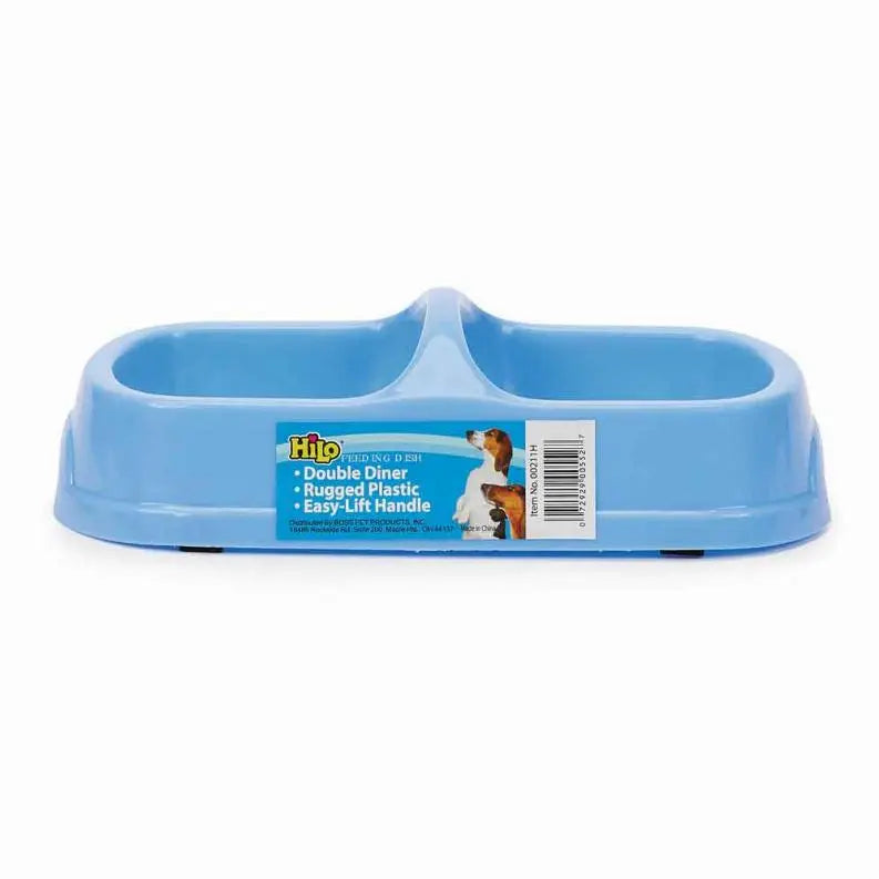 Medium Double Diner P543 BearwoodEssentials-Elevated Pet Feeders