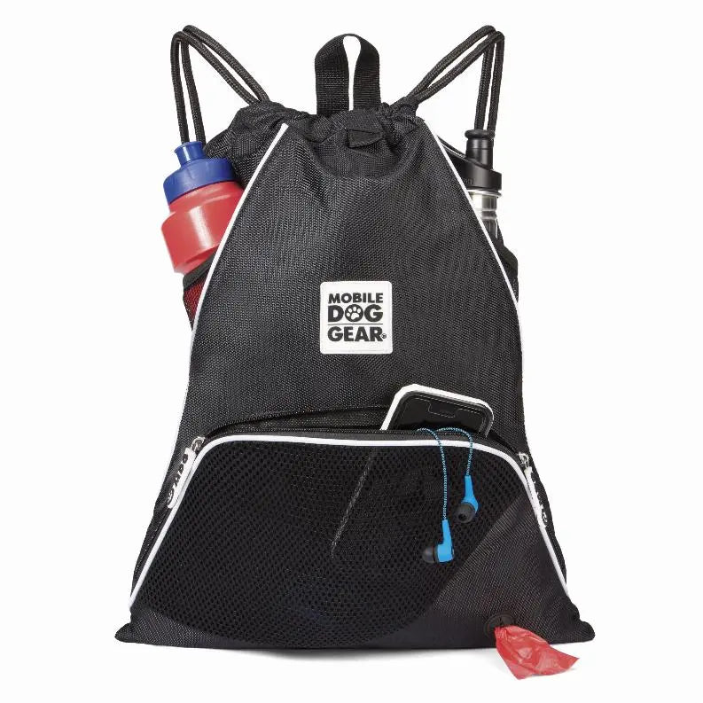 Mobile Dog Gear Dogssentials Drawstring Cinch Sack BearwoodEssentials-Elevated Pet Feeders