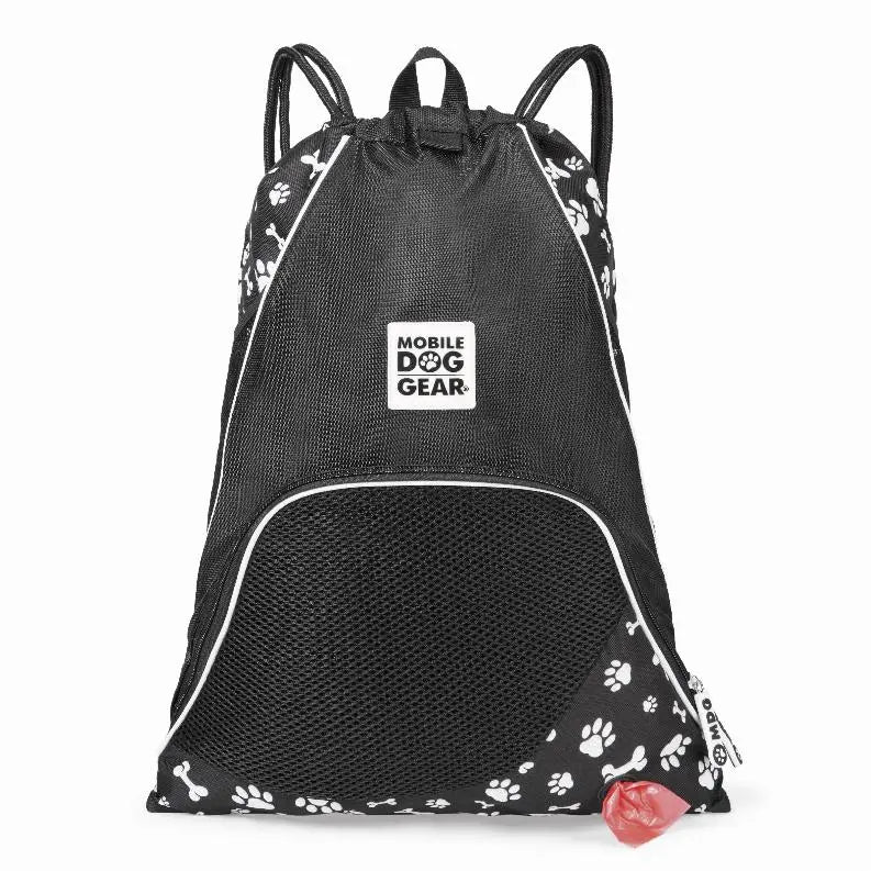 Mobile Dog Gear Dogssentials Drawstring Cinch Sack BearwoodEssentials-Elevated Pet Feeders