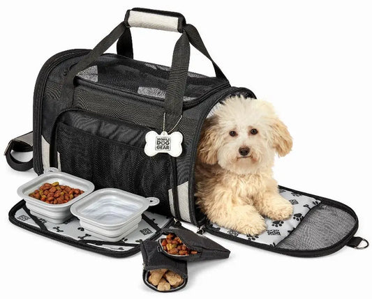 Mobile Dog Gear Pet Carrier Plus BearwoodEssentials-Elevated Pet Feeders