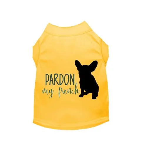 Pardon My Frenchie- Dog Shirt BearwoodEssentials-Elevated Pet Feeders