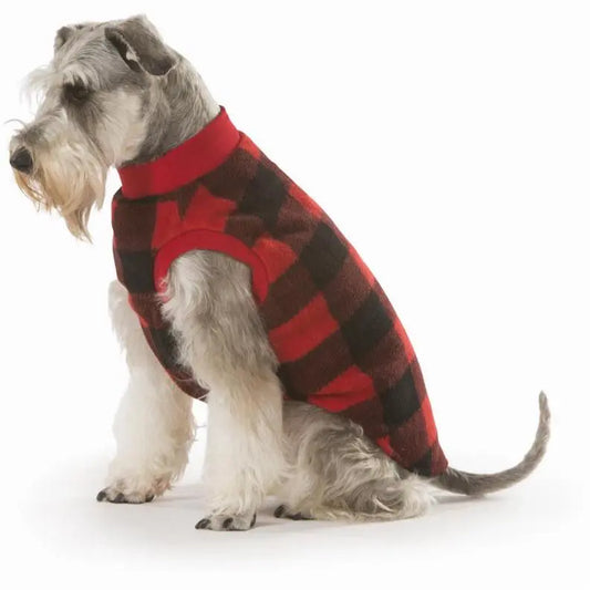 Red Check Dog Pyjamas BearwoodEssentials-Elevated Pet Feeders