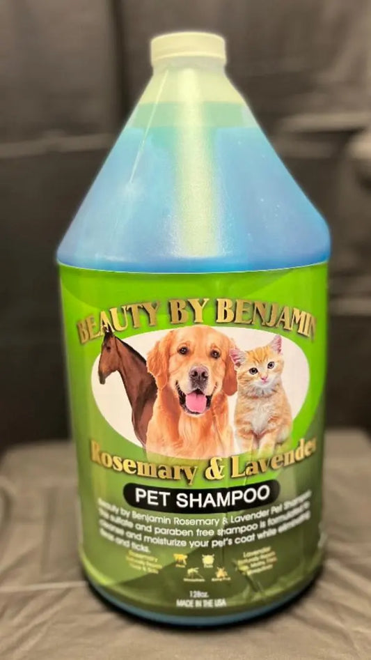 Rosemary and Lavender Pet Shampoo BearwoodEssentials-Elevated Pet Feeders