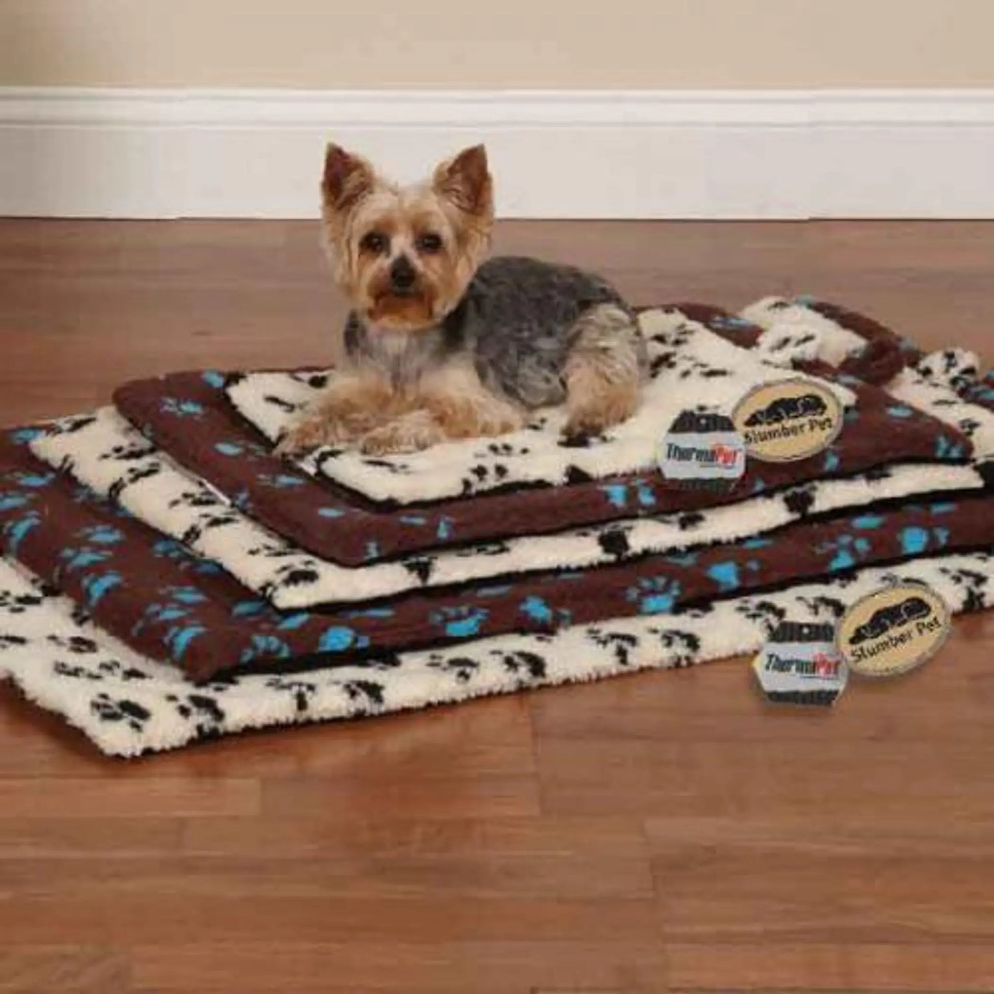 SP ThermaPet Paw Print Crate Mat Slumber Pet