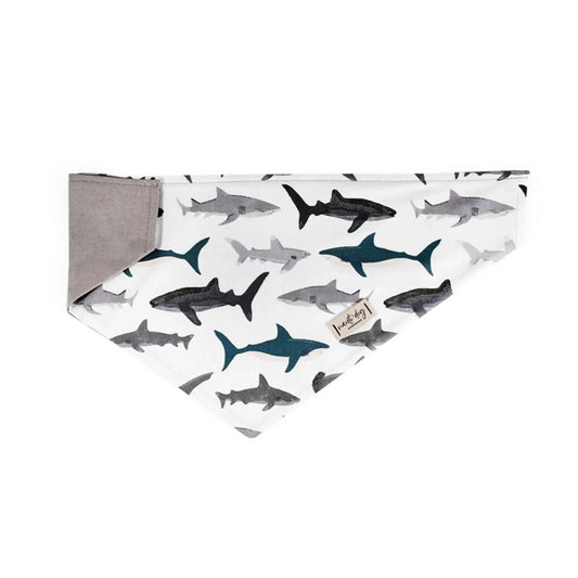 Shark! Over-the-collar Dog Bandana Nauti-dog Handmade