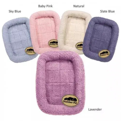 Slumber Pet Sherpa Crate Bed Slumber Pet