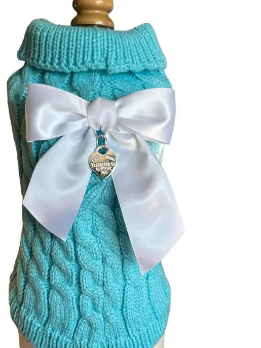 Sniffany Knit Dog Sweater BearwoodEssentials-Elevated Pet Feeders