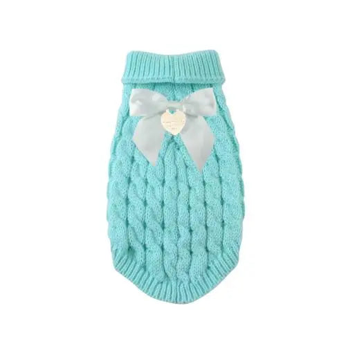 Sniffany Knit Dog Sweater BearwoodEssentials-Elevated Pet Feeders