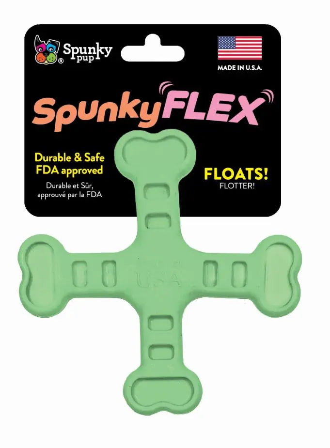 SpunkyFlex Cross Bone - Made In USA BearwoodEssentials-Elevated Pet Feeders