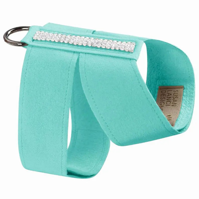 Susan Lanci Designs 3 Row Giltmore Crystals Tinkie Harness BearwoodEssentials-Elevated Pet Feeders