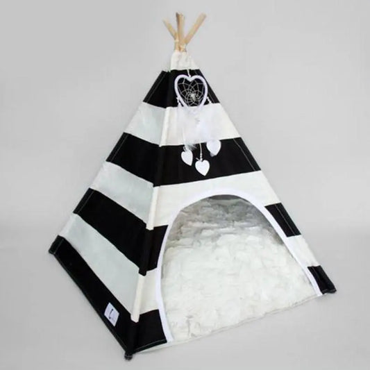 Sweet Dreams Teepee BearwoodEssentials-Elevated Pet Feeders