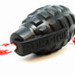 USA-K9 Grenade Durable Rubber Chew Toy, Treat Dispenser, Reward Toy, Tug Toy, and Retrieving Toy BearwoodEssentials-Elevated Pet Feeders