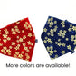 Wave Cherry Blossom Dog Bandana Cat Bandana BearwoodEssentials-Elevated Pet Feeders
