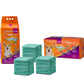 WizSmart All Day Dry Dog Pads Ultra 30 Count 4 Pack Petix Company