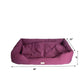 Armarkat Bolstered Dog Bed, Burgundy,In M/L/XL 3 Sizes BearwoodEssentials-Elevated Pet Feeders