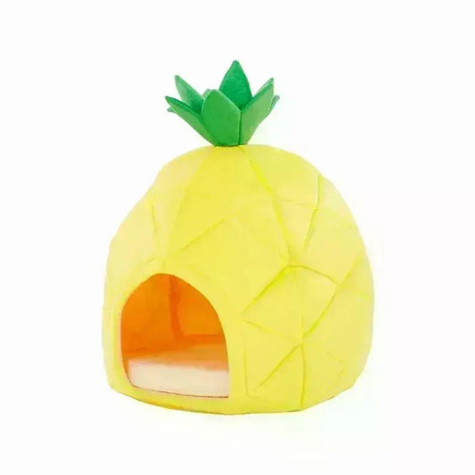 YML Pineapple Pet Bed House BearwoodEssentials-Elevated Pet Feeders